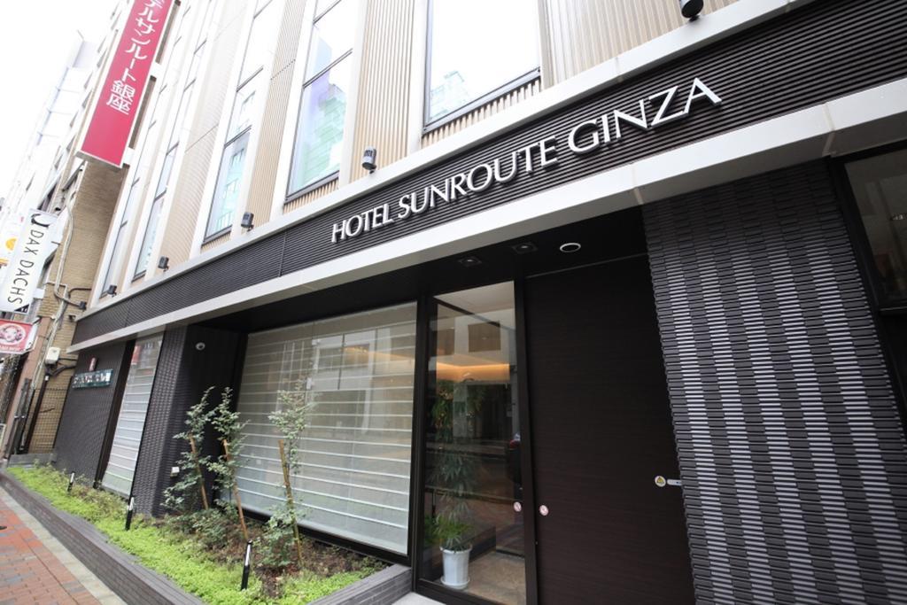 Hotel Sunroute Ginza Tokio Zewnętrze zdjęcie